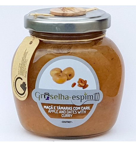 Chutney de Maçã e Tâmaras com Caril Chutney de Maçã e Tâmaras com Caril